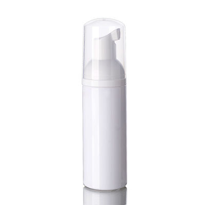 la bomba blanca portátil de la espuma de 60ml PP embotella el cosmético para el viaje