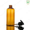 Botella Amber Color del dispensador de la bomba del champú 300ML para la loción del cuerpo