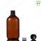 botellas plásticas del suero 16oz, 500ml vacío Amber Pet Bottles
