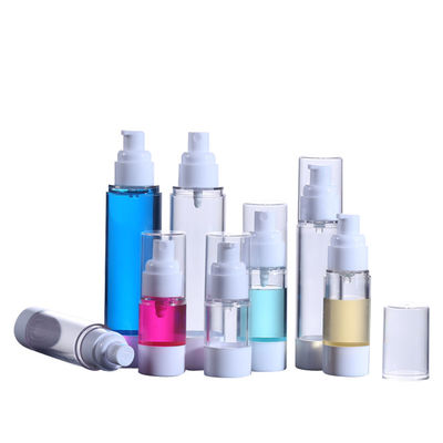 Embalajes cosméticos privados de aire reutilizables, botellas privadas de aire de la bomba del suero de Fuyun